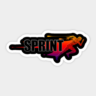 Sprint Design - Sprinter Sticker